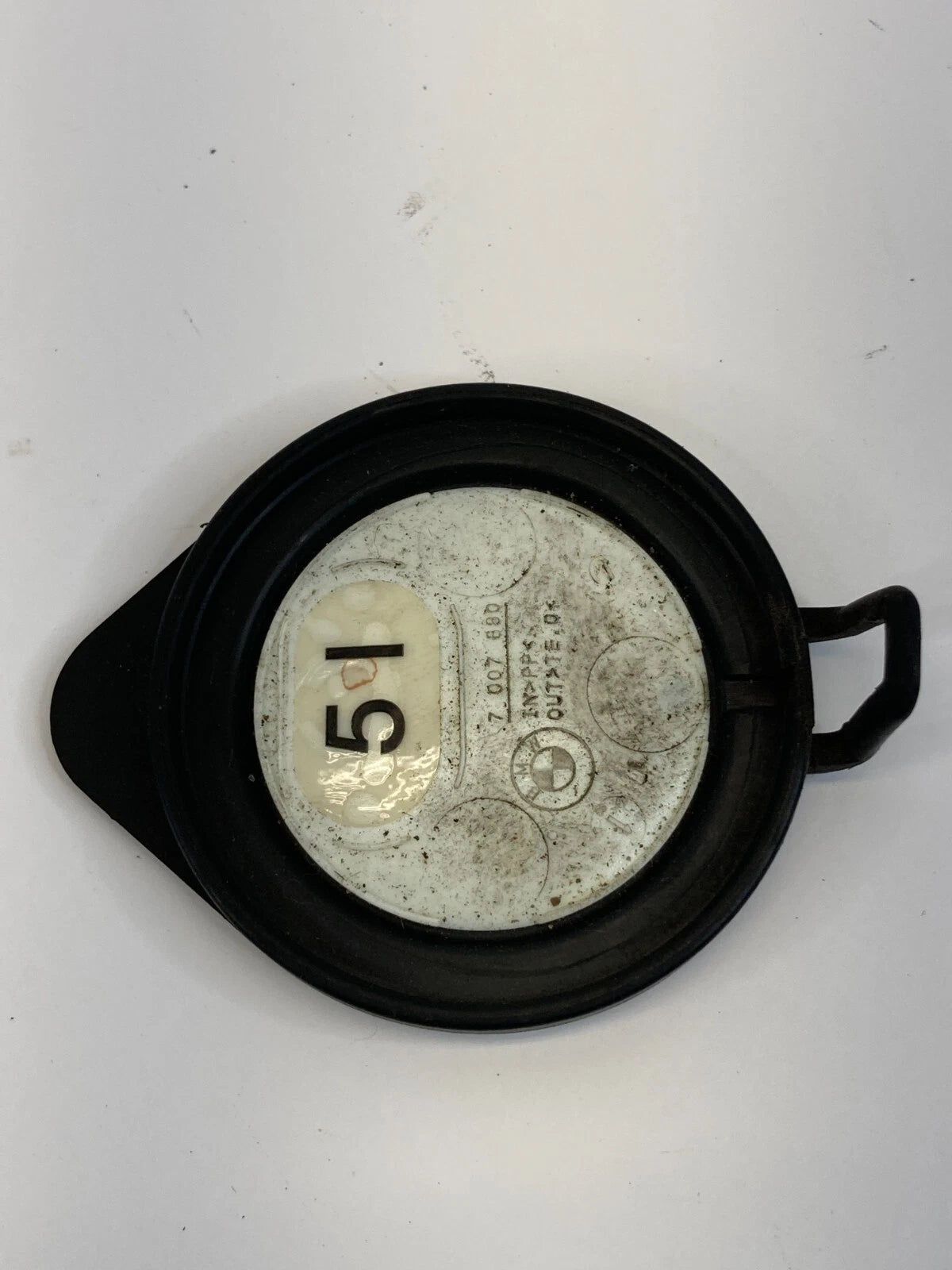 04-07 BMW 530I 525I WINDSHIELD WIPER WASHER FLUID RESERVOIR TANK CAP 7007880 OEM