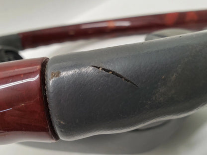 2007 2008 HYUNDAI AZERA STEERING WHEEL W/ CRUISE & RADIO CONTROL GREY WOOD OEM