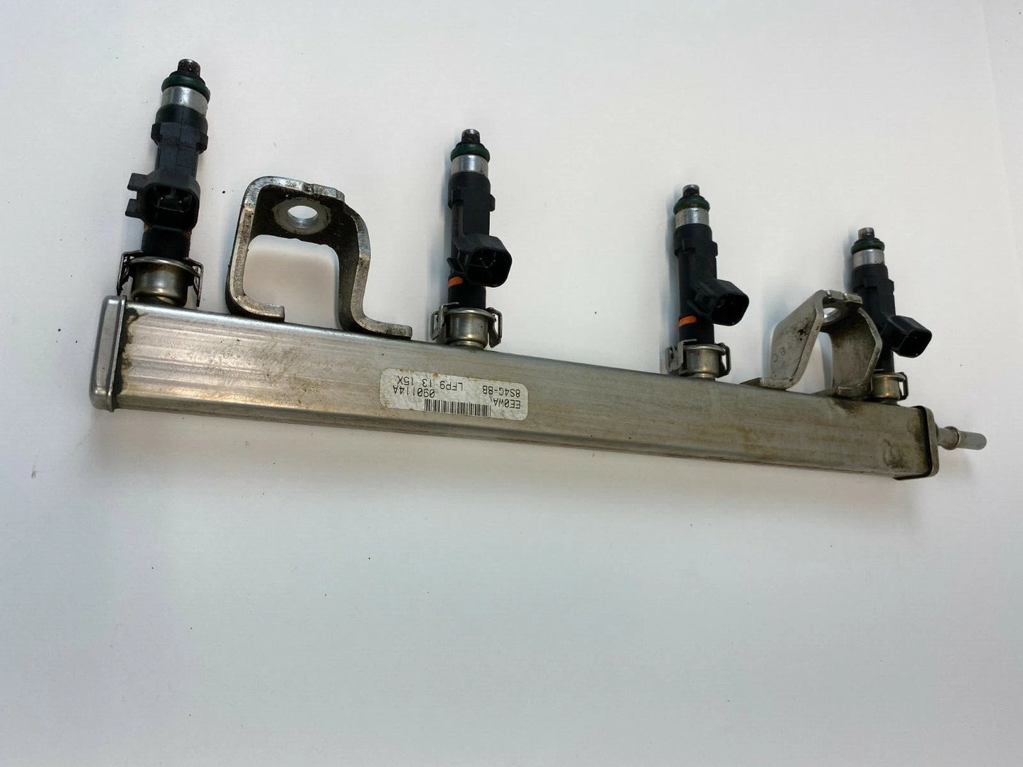 08-11 FORD FOCUS 13-20 FUSION FUEL INJECTION RAIL W/ INJECTORS 4M5G-9D280-DB OEM
