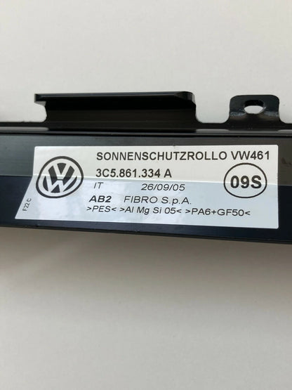 06-10 VOLKSWAGEN PASSAT REAR RIGHT SIDE DOOR WINDOW SUN SHADE BLIND 3C5861334A