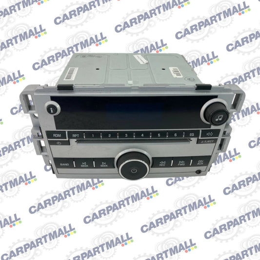 2008 08 Chevrolet Equinox AM FM Radio CD Player Aux Input 25956995 OEM