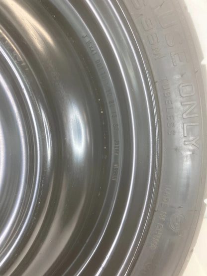 2013-2015 NISSAN SENTRA EMERGENCY SPARE TIRE COMPACT DONUT WHEEL T125/70D16 96M