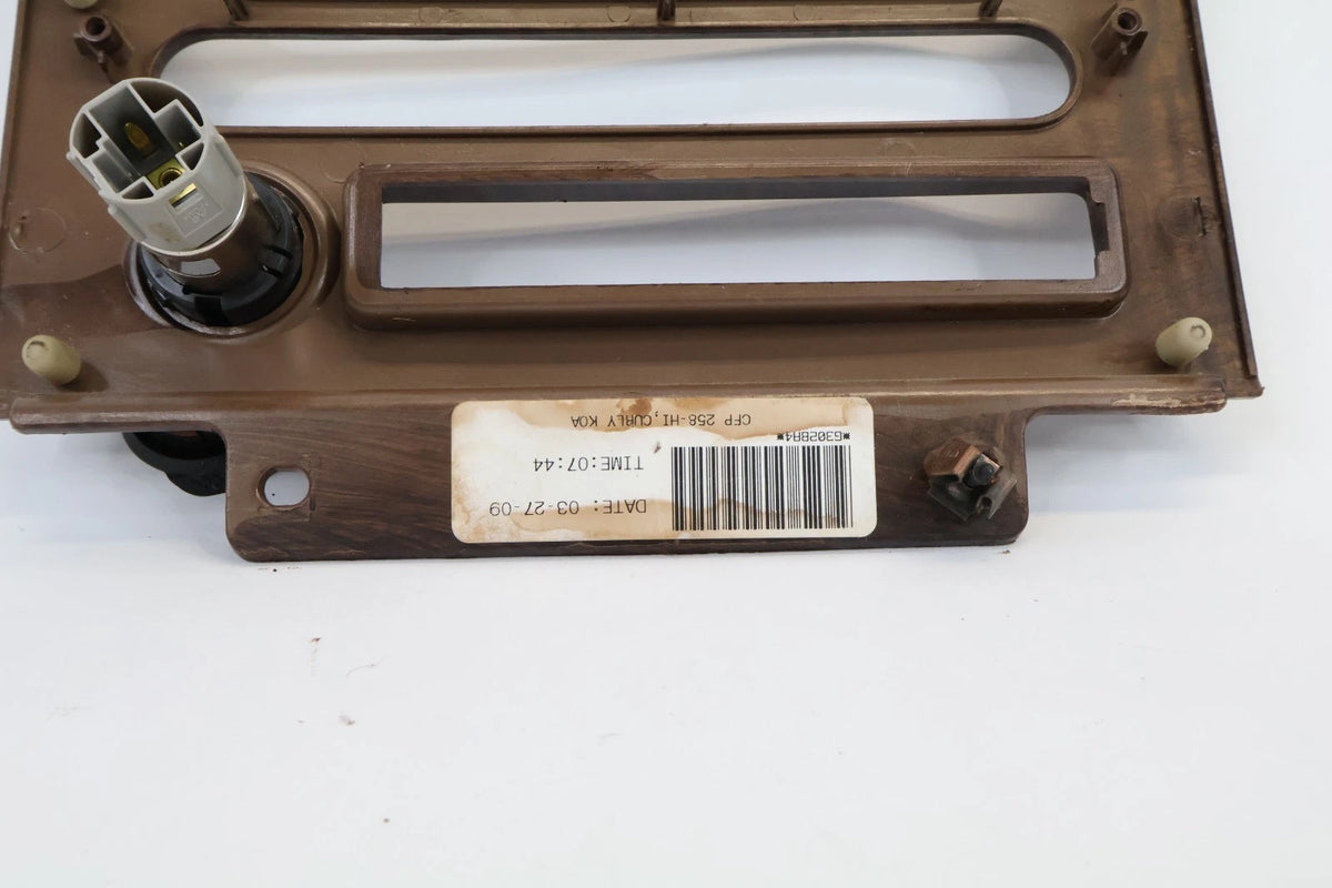 2008 2009 FORD TAURUS MERCURY SABLE CENTER DASH RADIO AC BEZEL WOODGRAIN KOA OEM
