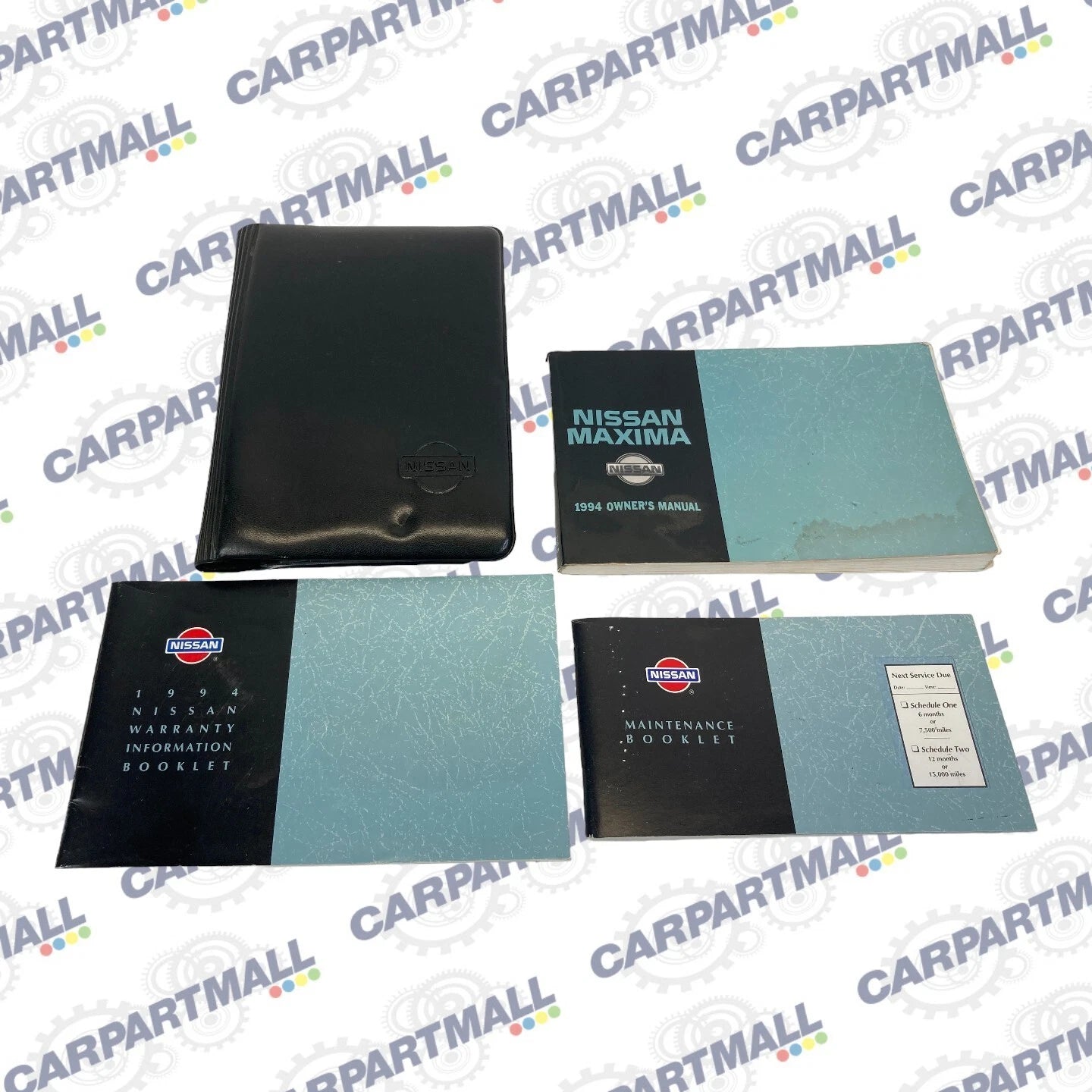 1994 94 NISSAN MAXIMA OWNER'S OWNERS MANUAL GUIDE WARRANTY INFORMATION W/ CASE