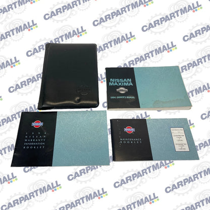 1994 94 NISSAN MAXIMA OWNER'S OWNERS MANUAL GUIDE WARRANTY INFORMATION W/ CASE