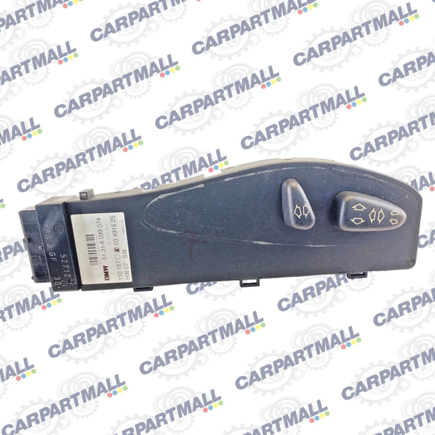 2001 2002 BMW 330XI FRONT RIGHT SEAT MEMORY & CONTROL SWITCH ASSY 61318099074