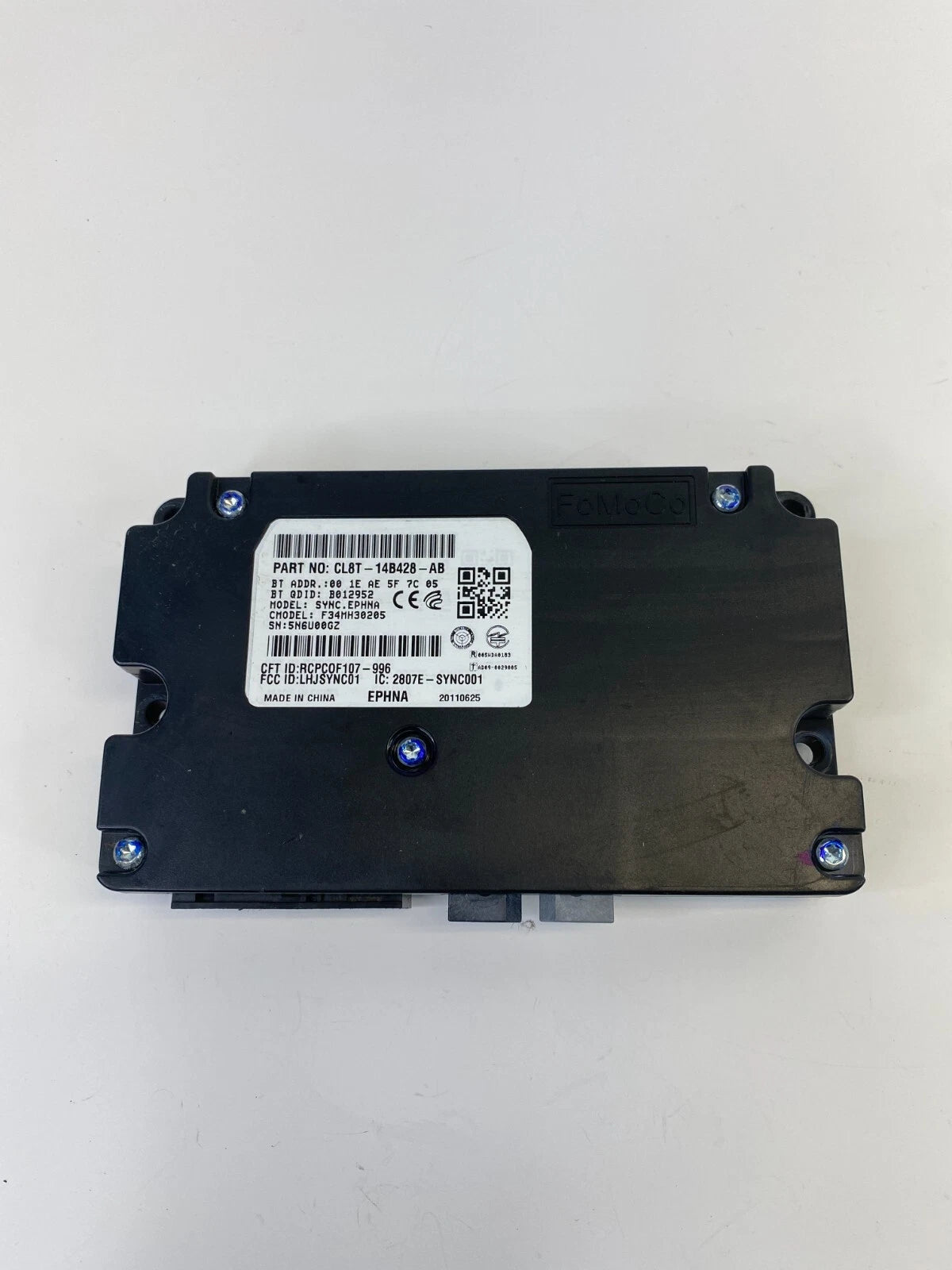 2012 FORD ESCAPE 3.0L COMMUNICATION CONTROL MODULE CL8T-14B428-AB OEM