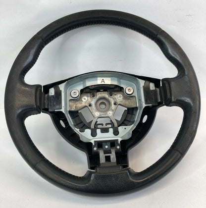 2008-2013 NISSAN ROGUE 14 15 ROGUE SELECT STEERING WHEEL LEATHER BLACK ASSEMBLY