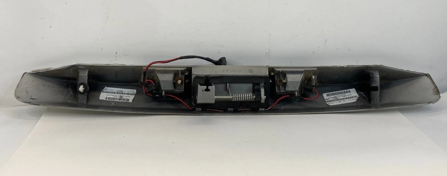 2009-2017 JEEP PATRIOT COMPASS TRUNK TAIL LIFT GATE LID LICENSE PLATE BEZEL OEM