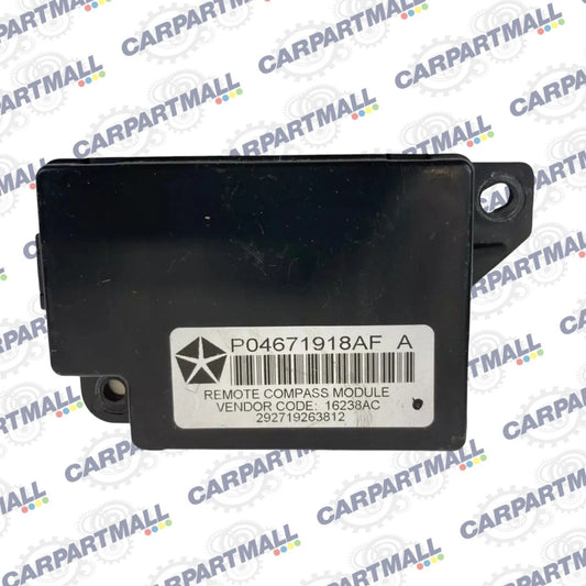 2008 CHRYSLER TOWN & COUNTRY REMOTE COMPASS CONTROL MODULE 04671918AF OEM