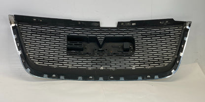 2007-2012 GMC Acadia Front Bumper Upper Chrome Grill Grille Trim 15209577 OEM