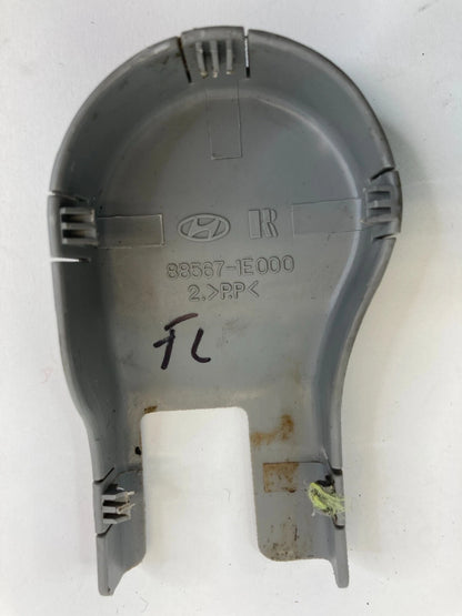 06-09 HYUNDAI ACCENT FRONT LEFT SEAT REAR INNER TRACK COVER TRIM CAP 88567-1E000
