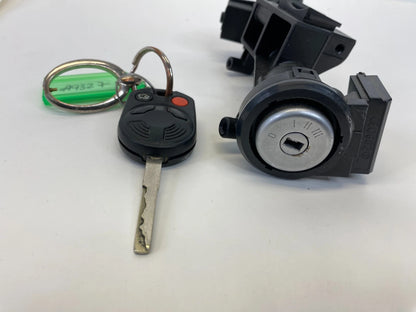 12-16 FORD FOCUS SEDAN 2.0L L4 IGNITION SWITCH LOCK CYLINDER & KEY 6E5T-15607-CA