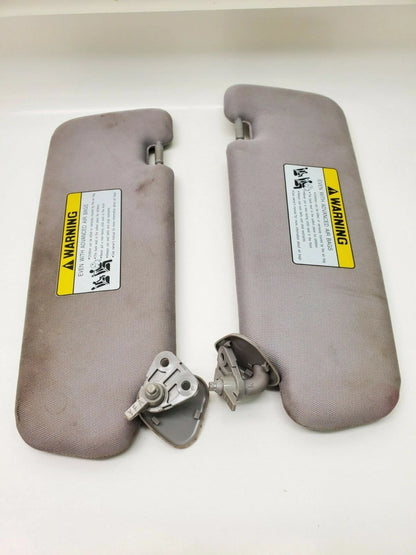 2011-2014 HYUNDAI SONATA LEFT & RIGHT SUNVISOR DRIVER & PASSENGER SUN VISOR SET