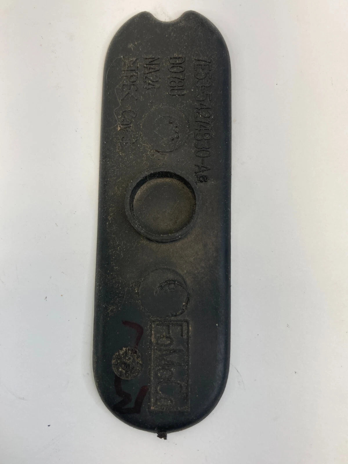 10-12 FORD FUSION REAR LEFT SIDE DOOR SWITCH BEZEL RUBBER MAT 7E53-54274B30AB
