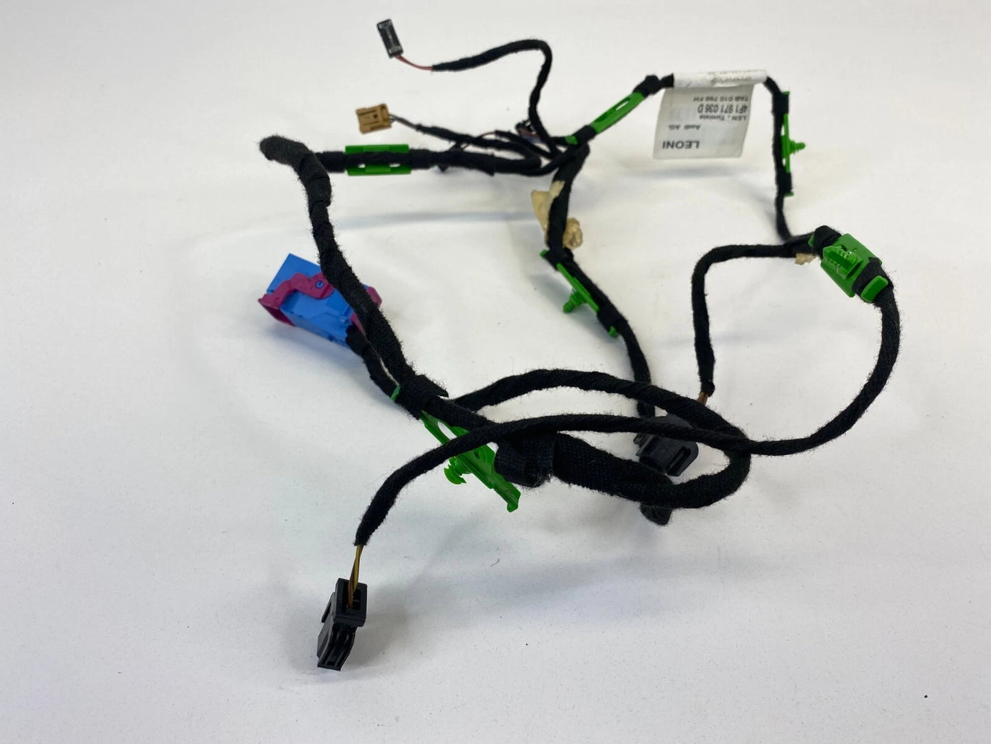 2005-2011 AUDI A6 QUATTRO FRONT RIGHT SIDE DOOR WIRING WIRE HARNESS 4F1971036D