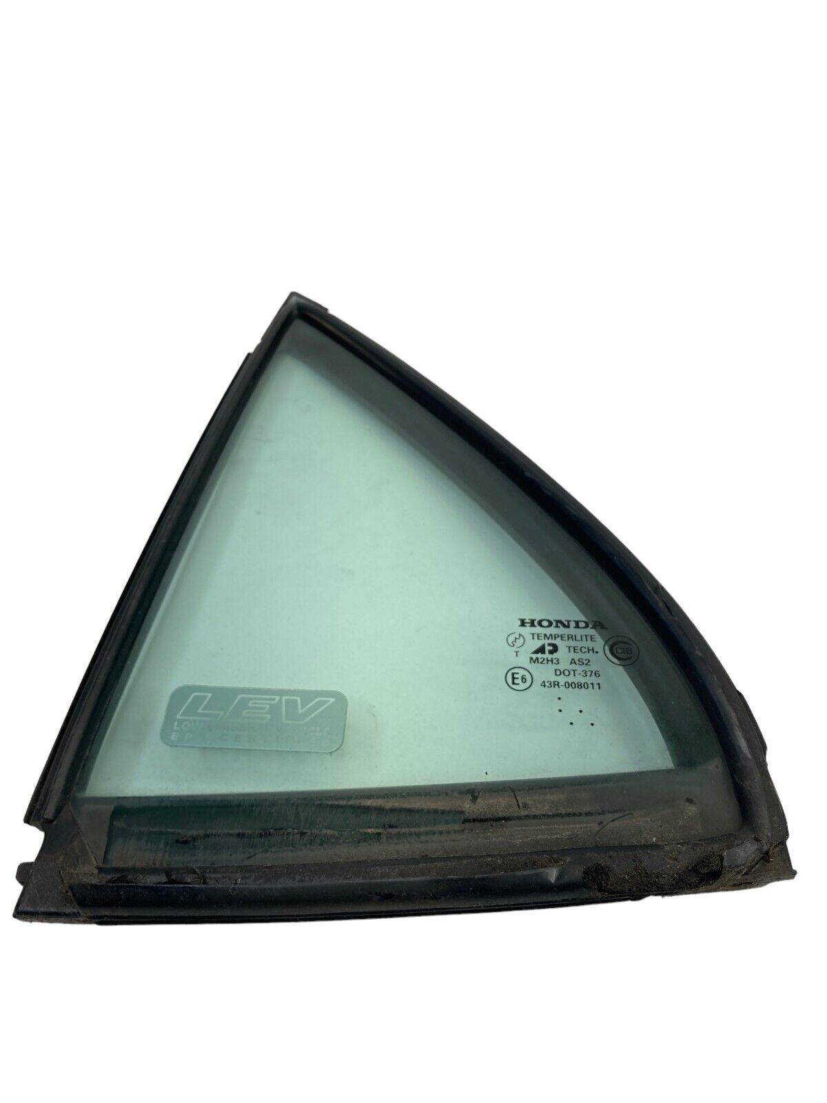 98-02 Honda Accord Sedan Rear Left Side Quarter Vent Window Glass L73491-S8A-A0