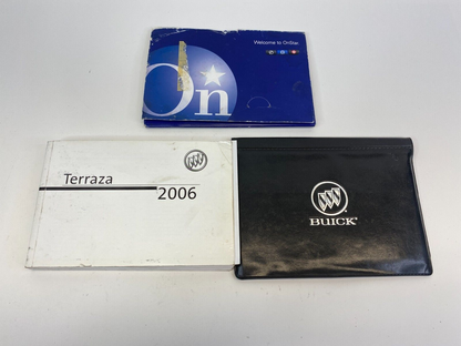 2006 06 Buick Terraza Owners Manual Guide Infomation Book w/ Case OEM