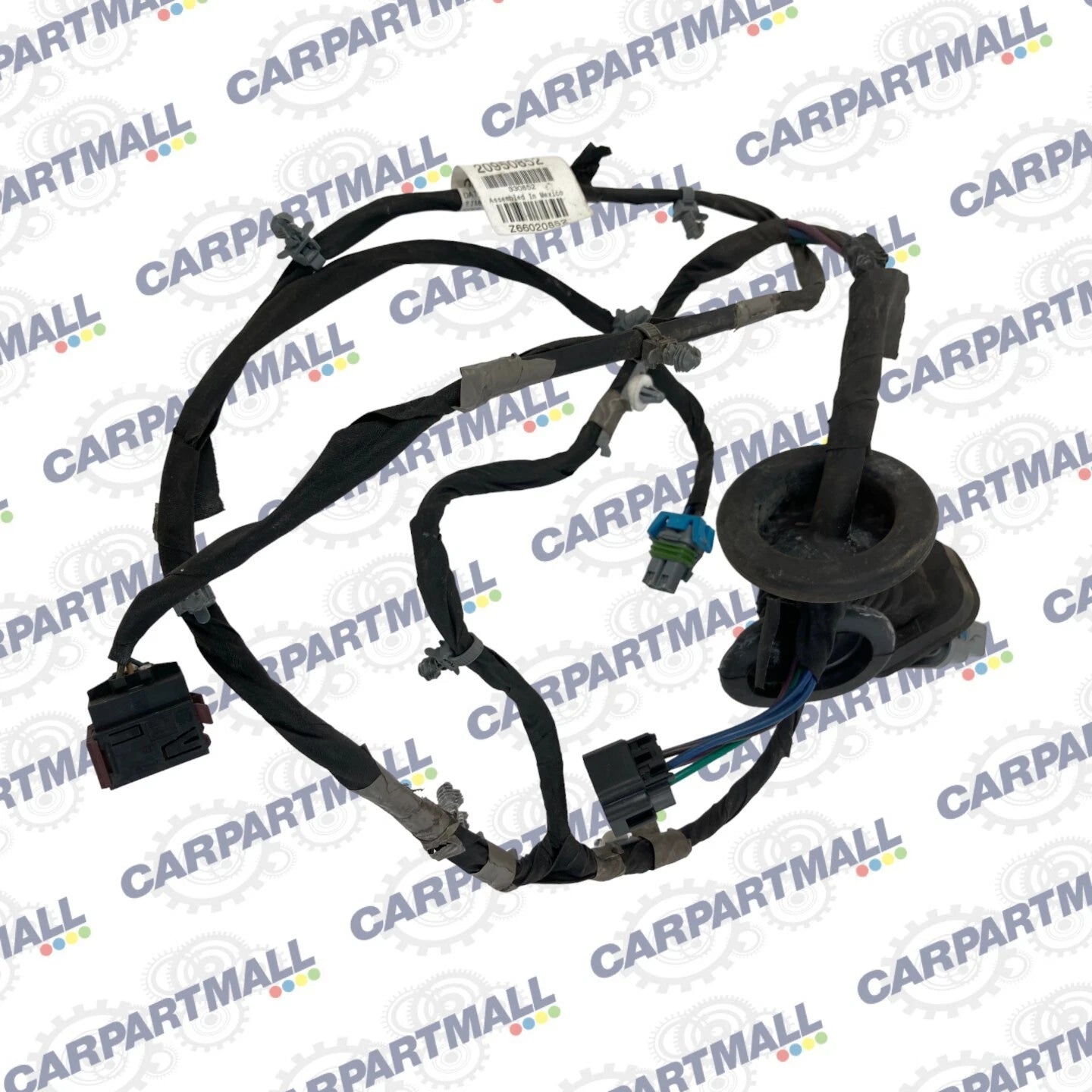 2008-2012 CHEVROLET MALIBU REAR LEFT SIDE DOOR WIRING HARNESS 20950852 OEM