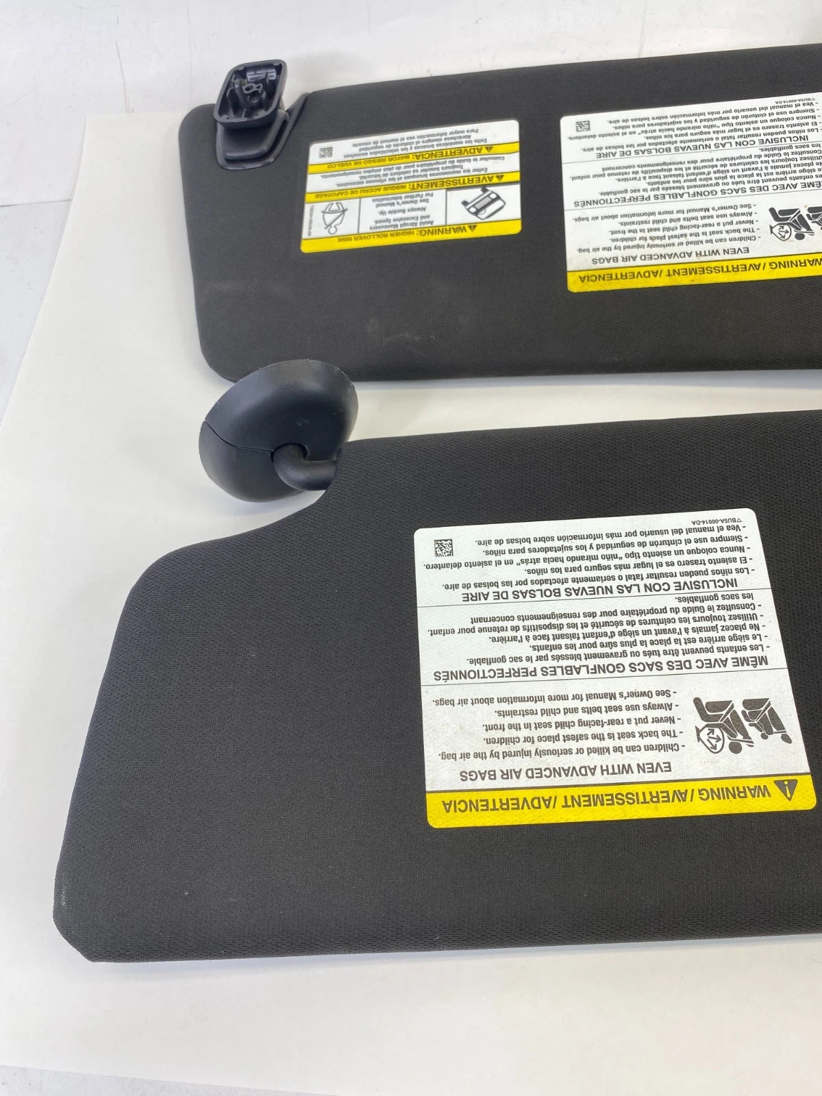 13-15 Ford Police Interceptor Utility Sunvisor Sun Visor Shade Left & Right Set