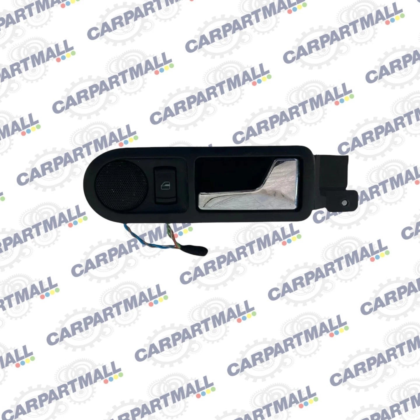 01-05 VOLKSWAGEN PASSAT REAR RIGHT INTERIOR DOOR HANDLE W/ TWEETER & SWITCH OEM