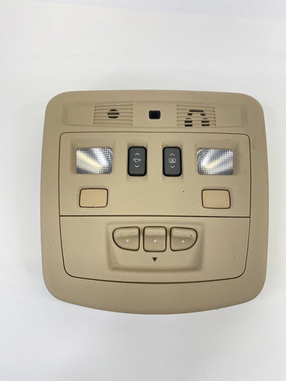 2009 Cadillac CTS Overhead Console Dome Map Light Lamp w/ Sunroof Switch
