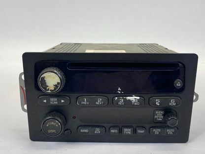 2003-2005 GMC ENVOY AM/FM RADIO RECEIVER STEREO CD DISC PLAYER 15104155 OEM