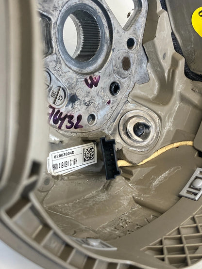 2008 AUDI A4 QUATTRO STEERING WHEEL LEATHER 4 SPOKE TIPTRONIC 8K0-419-091-C OEM