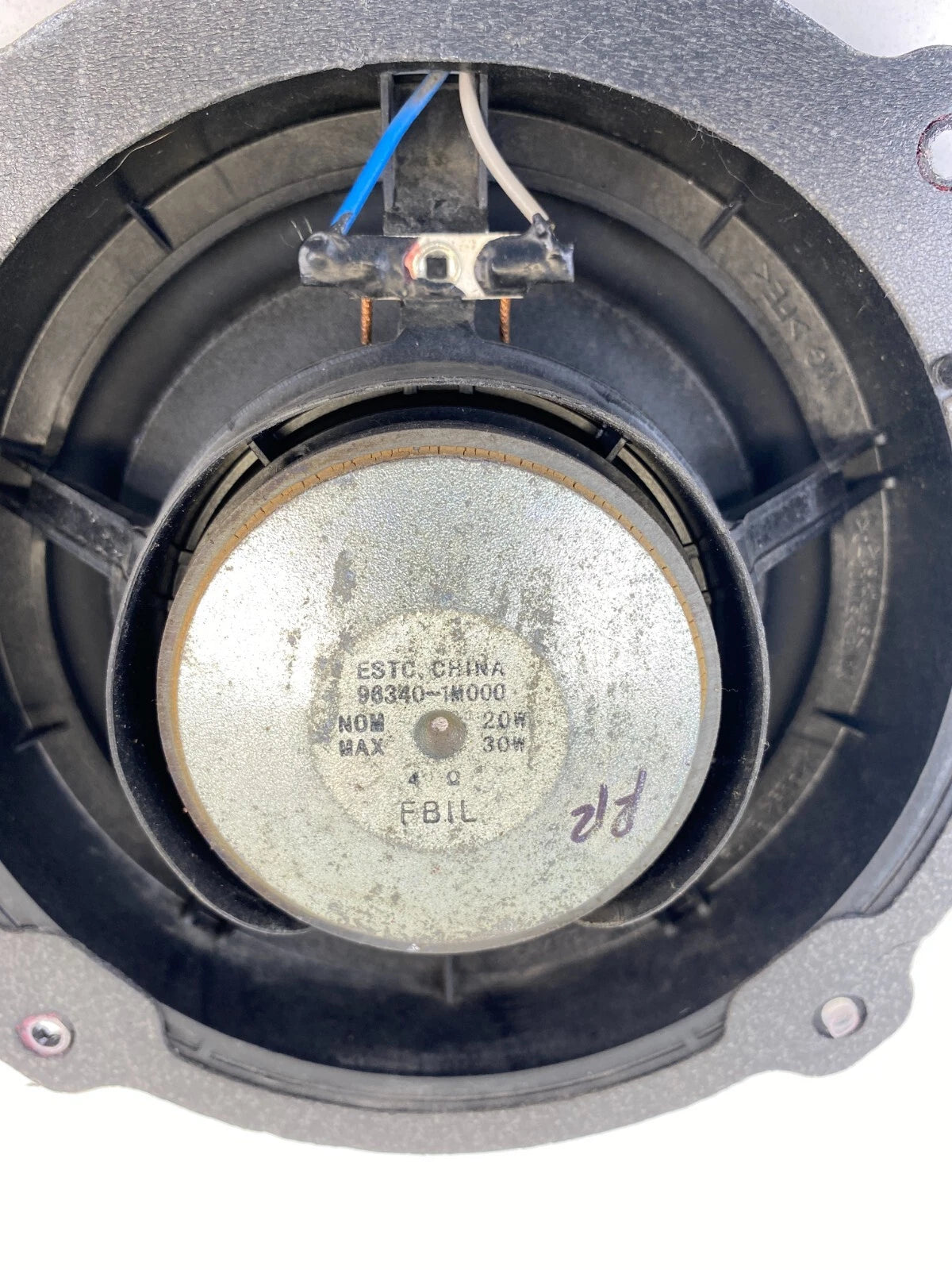 2010 2011 2012 2013 KIA FORTE SEDAN REAR RIGHT DOOR AUDIO SPEAKER 96340-1M000