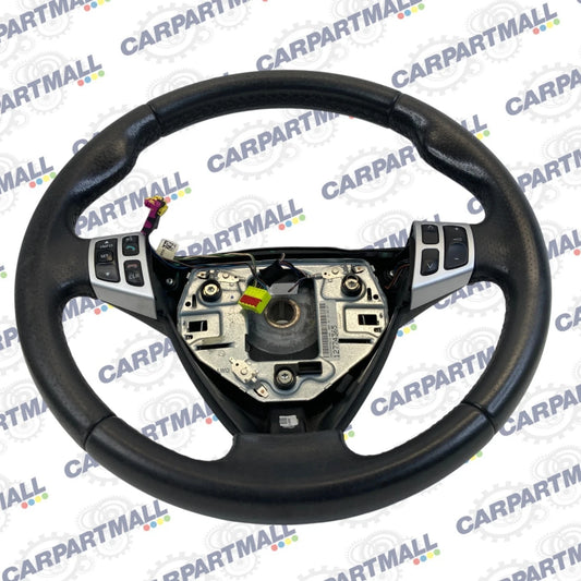 2005-2011 SAAB 9-3 STEERING WHEEL W/ AUDIO CONTROL LEATHER BLACK 12774365