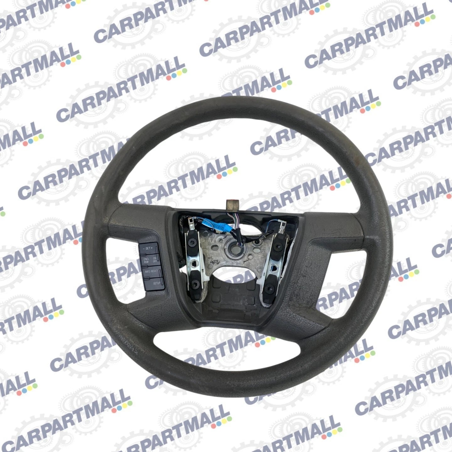 2010-2012 FORD FUSION DRIVER LEFT STEERING WHEEL W/ CRUISE CONTROL SWITCH OEM