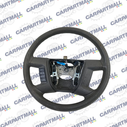 2010-2012 FORD FUSION DRIVER LEFT STEERING WHEEL W/ CRUISE CONTROL SWITCH OEM