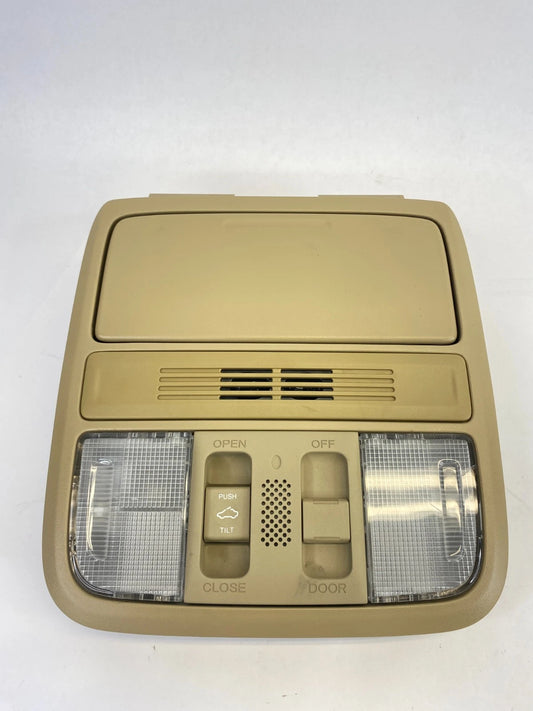 2008-2012 HONDA ACCORD OVERHEAD DOME LIGHT LAMP SUNGLASSES HOLDER CONSOLE OEM