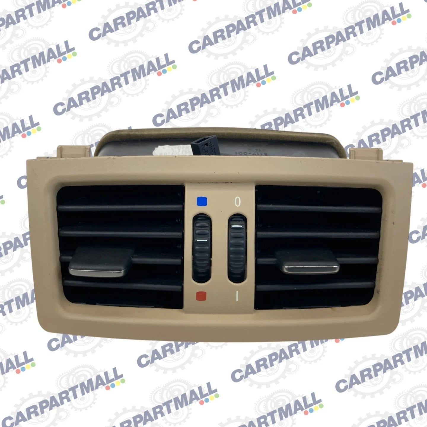 04 05 06 07 BMW 525I REAR CENTER CONSOLE DUAL AIR A/C VENT GRILLE 6932023 OEM