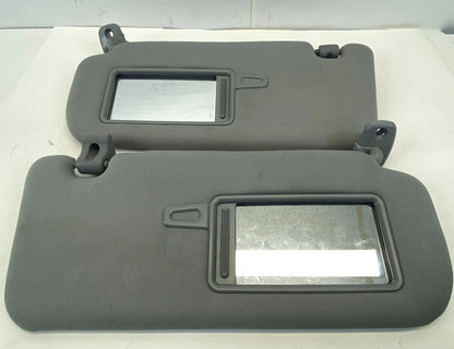 2011-2015 KIA SORENTO LEFT & RIGHT SIDE SUN VISOR GRAY SUNVISOR W/ MIRROR OEM