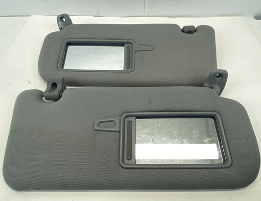 2011-2015 KIA SORENTO LEFT & RIGHT SIDE SUN VISOR GRAY SUNVISOR W/ MIRROR OEM
