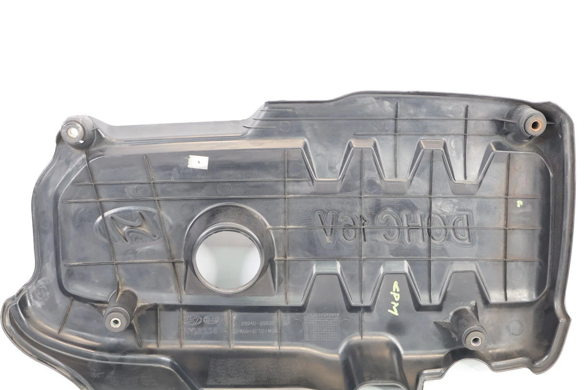 2006-2008 HYUNDAI ACCENT 1.6L DOHC 16V ENGINE COVER PLASTIC UPPER OEM 2924026630