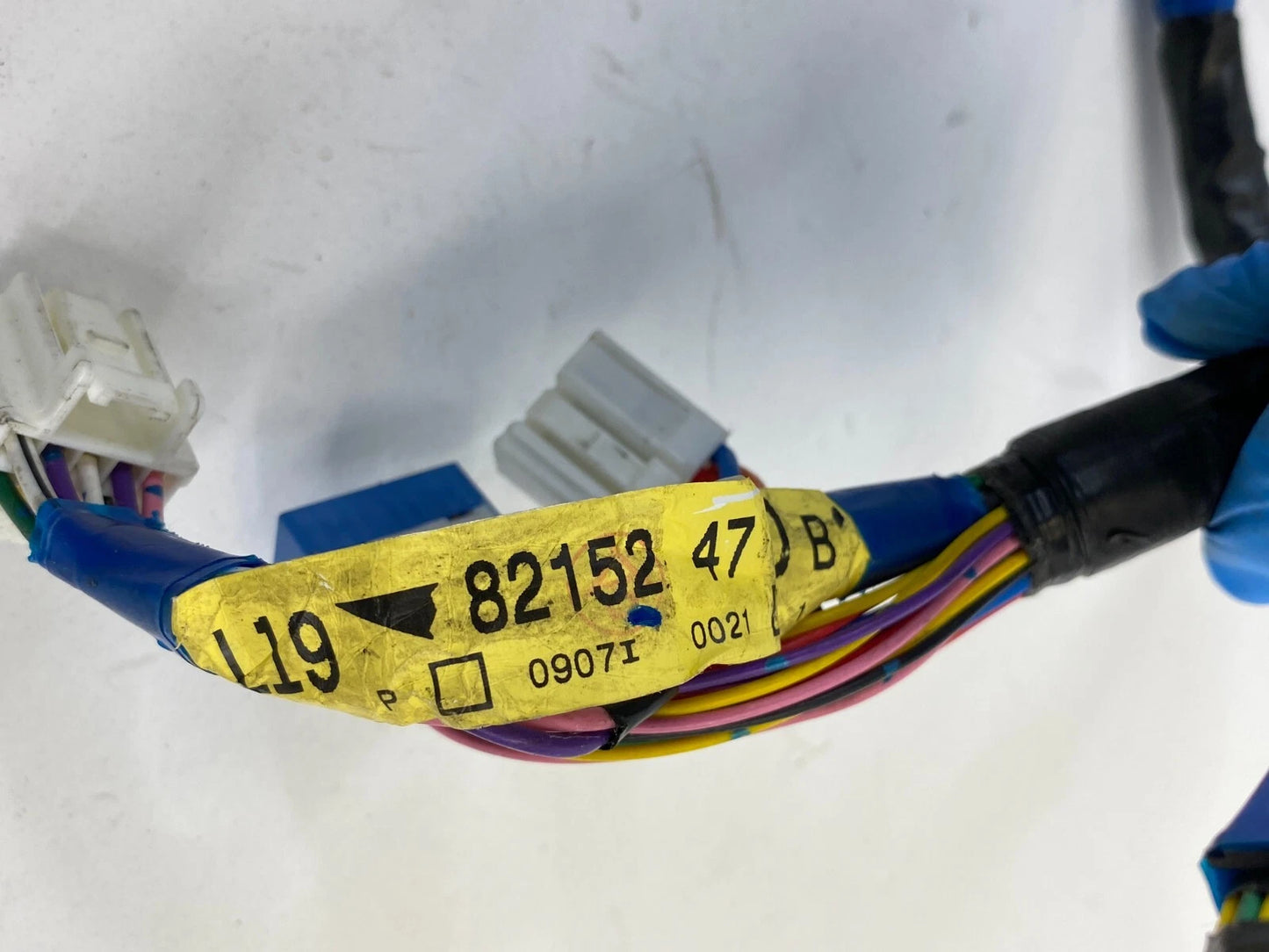 2004-2009 TOYOTA PRIUS FRONT RIGHT PASSENGER SIDE DOOR PANEL WIRE WIRING HARNESS