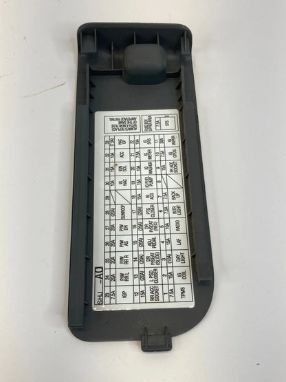 2005-2010 HONDA ODYSSEY LEFT DASH FUSE BOX COVER DOOR LID TRIM PANEL SHJ-A0 OEM