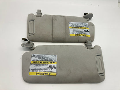 2010-2014 Subaru Outback Legacy Sunvisor Sun Visor t Set Left & Right w/ Clips