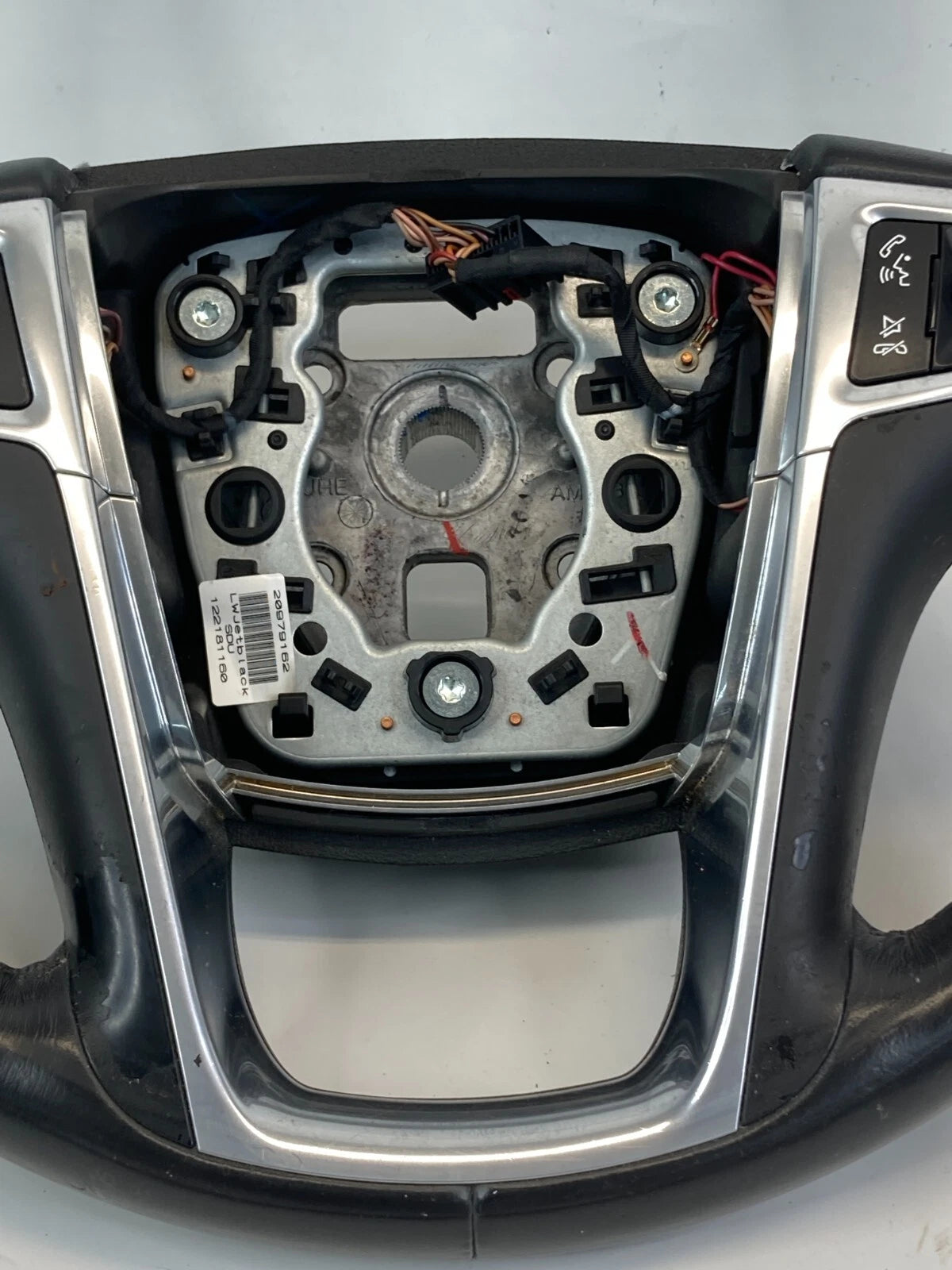 2011-2013 BUICK REGAL STEERING WHEEL W/ CRUISE & AUDIO CONTROL SWITCH 20979162