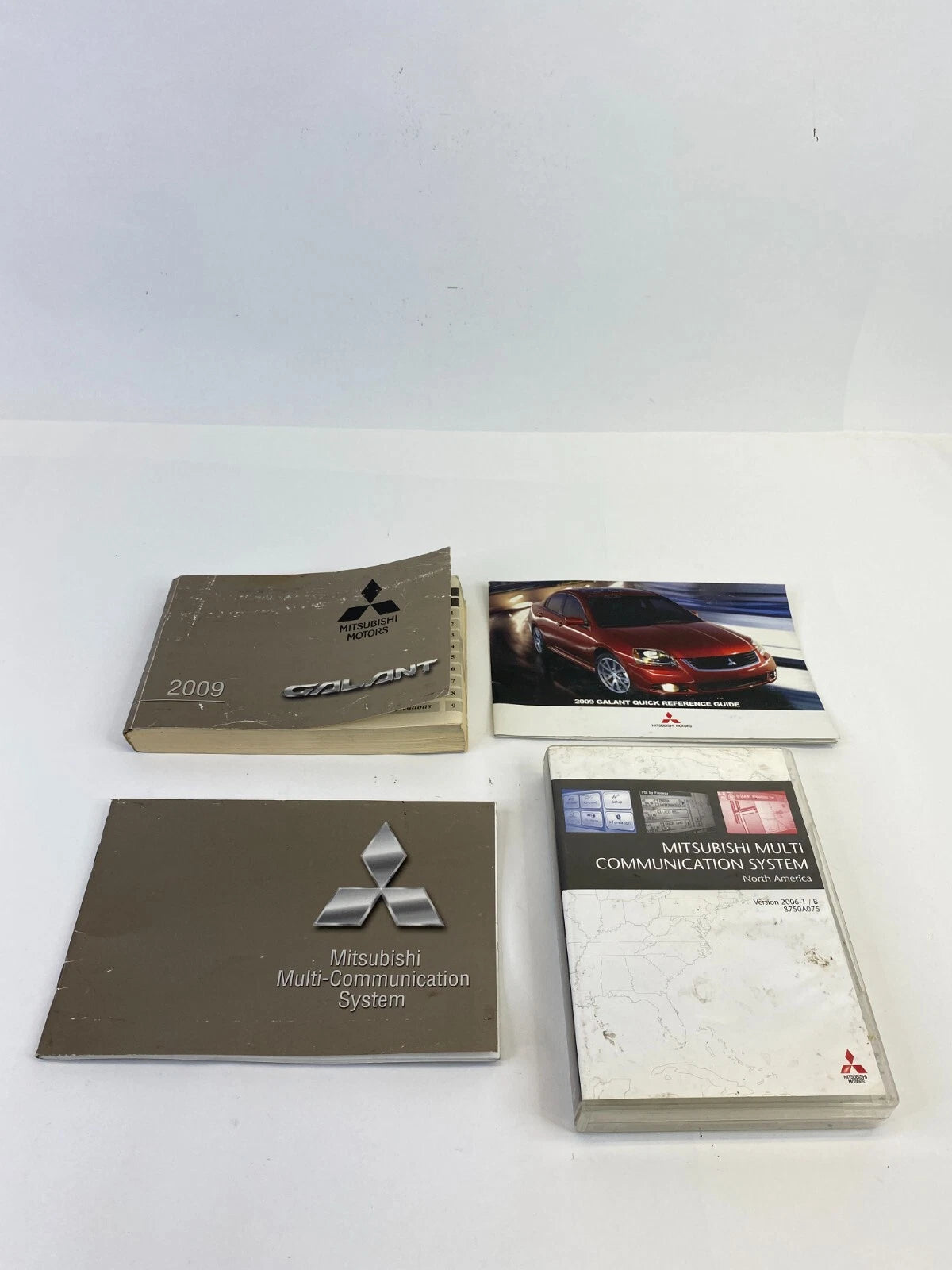 2009 09 MITSUBISHI GALANT RALLIART OWNER'S MANUAL WARRANTY GUIDE SET OEM