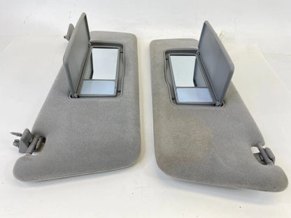01 02 LEXUS RX300 FRONT LEFT RIGHT OVERHEAD ROOF SUN VISOR MIRROR SET PAIR OEM