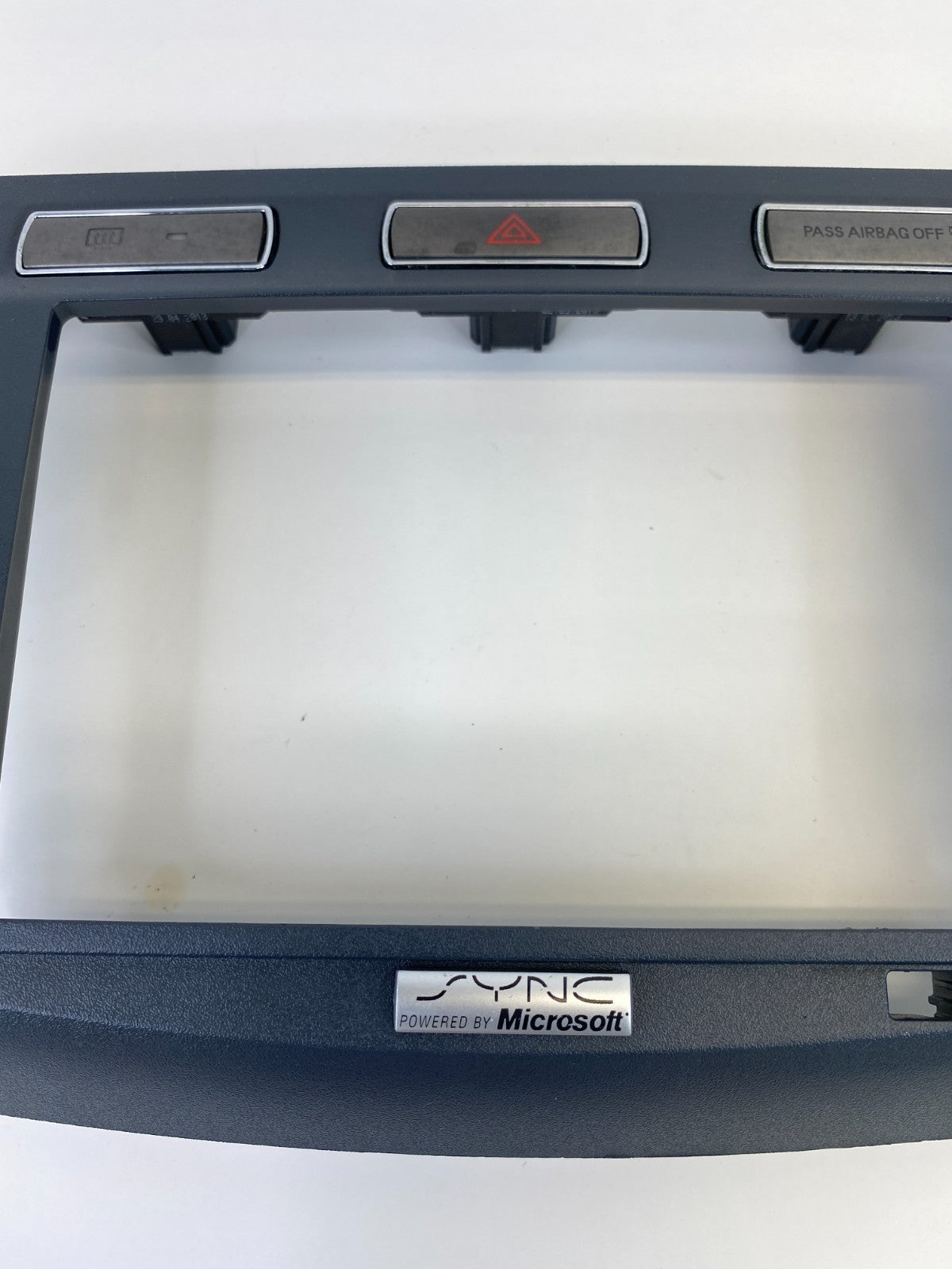 2013 Ford Transit Connect Center Dash Radio Bezel Trim w/ Hazard Switch OEM