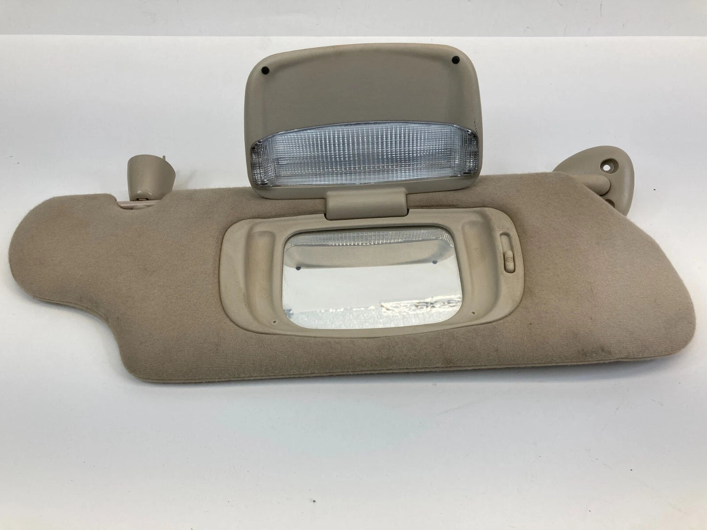 2001-2003 FORD TAURUS MERCURY SABLE RIGHT PASSENGER SUNVISOR SUN VISOR CLOTH TAN