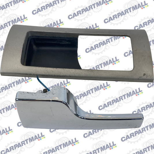 2003-2006 Lincoln Navigator Front Left Driver Side Inner Door Handle w/ Bezel