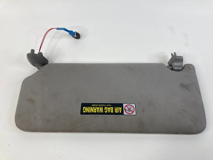 2008-2012 HONDA ACCORD ROOF RIGHT PASSENGER SUN VISOR SUNVISOR W/ LIGHTS GRAY