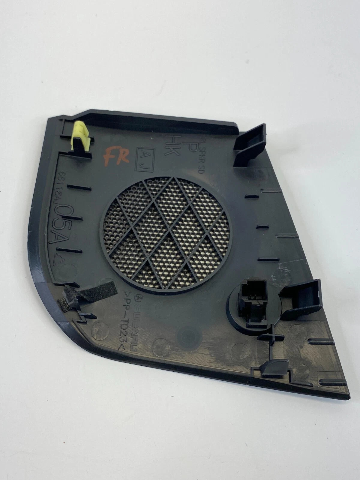 2010-2014 SUBARU LEGACY DASH PASSENGER RIGHT SPEAKER COVER TRIM 66118AJ05A