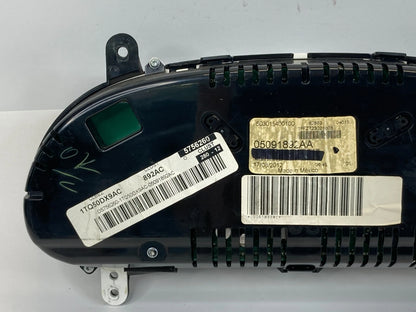 2013 13 DODGE DART MPH SPEEDOMETER INSTRUMENT CLUSTER UNK MILES 05091892AA OEM