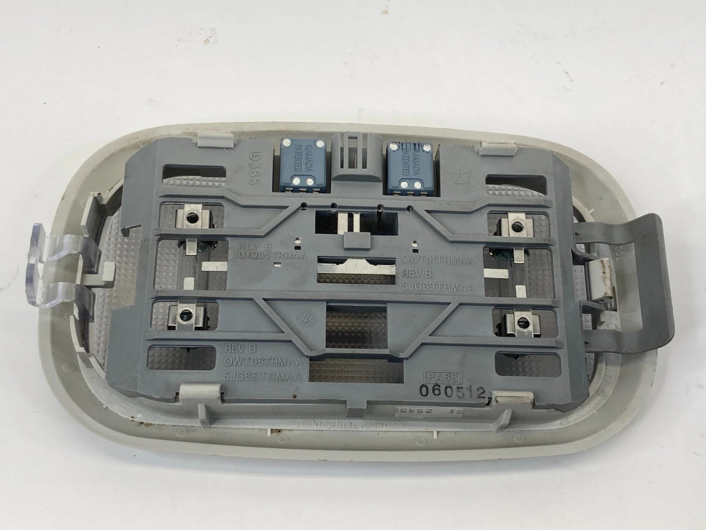 2007-2009 JEEP COMPASS INTERIOR FRONT OVERHEAD DOME MAP READING LIGHT 5JG63TRMAA